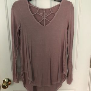 American eagle net top